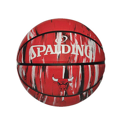 Balón Spalding Bulls Logoman Marble Edition