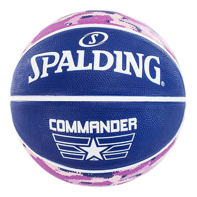 Balón Spalding Commander Solid Purple Pink (Talla 6)
