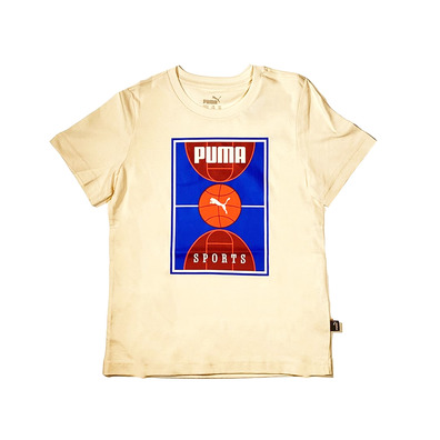Camiseta Puma basket BPPO Jr "Alpine Snow"