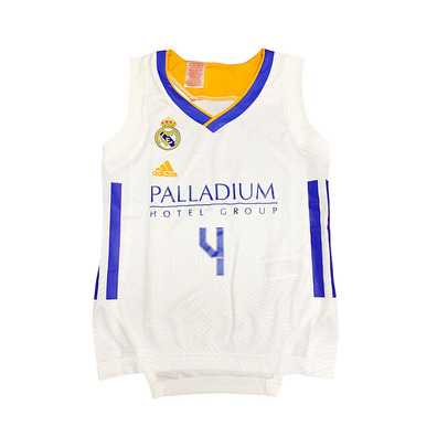 Camiseta Réplica Niñ@ Real Madrid Basket # 4 HEURTEL #