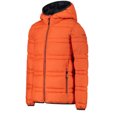 Campagnolo Junior Padded Jacket with hood "Orange"
