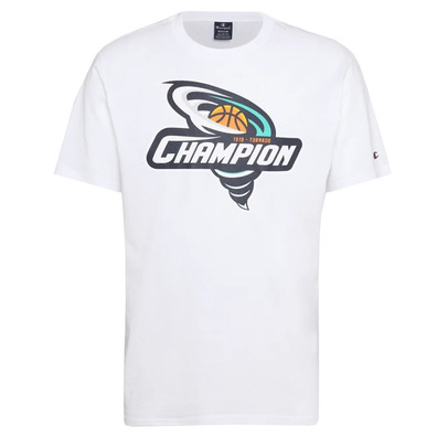 Champion Basketball Graphic Crewneck T-Shirt "Big Tornado"