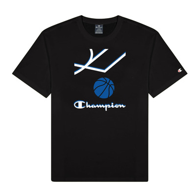 Champion Basketball Legacy Graphic Front Print Tee "Black"