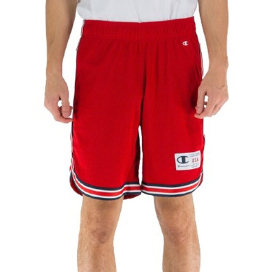 Champion Legacy Basketaball Soft Mesh Short "Red"