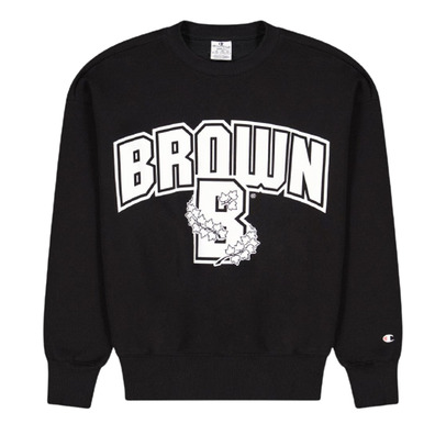 Champìon Legacy Wmns University Brown Logo Light Fleece Sweatshirt