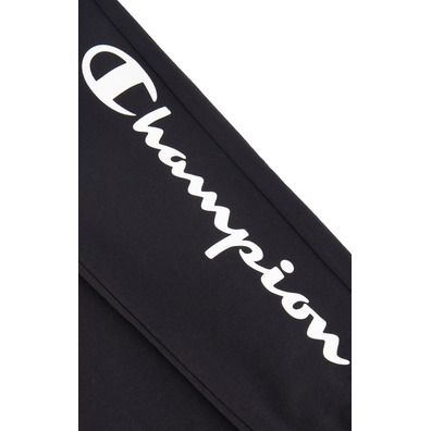 Champion Legacy Wn´s Contrast Script Logo Print Cuffed Joggers "Black"