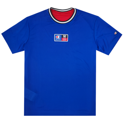 Champion Sport Lifestyle Basketball Reversible Mesh T-Shirt  "Red-Blue"