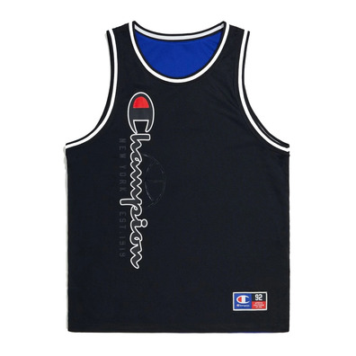Champion Sport Lifestyle Basketball Reversible Mesh Tank Top "Black-Blue"