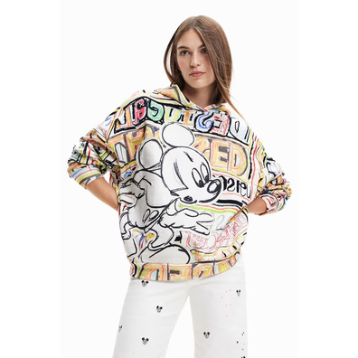 Desigual Mickey Mouse letters Sweatshirt "Multicolor"