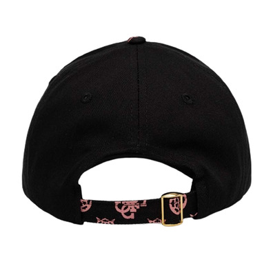 GUESS London Baseball Cap – Grau-schwarzer Stoff Mit Logo, Unisex