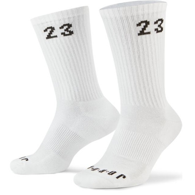 Jordan Essentials Crew Socks (3 Pairs) "White"