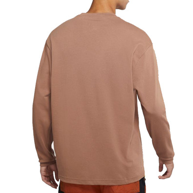 Jordan Flight Essentials Long-Sleeve T-Shirt "Brown Bow"
