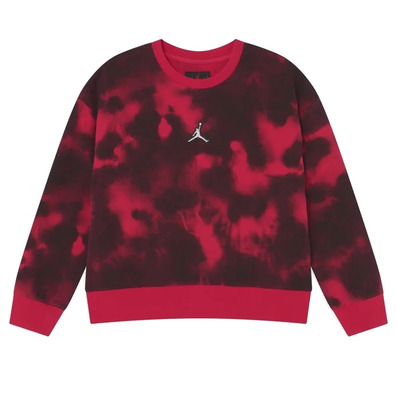 Jordan Girls Jumpman Essentials Boxy Crew Sweater "Very Berry"