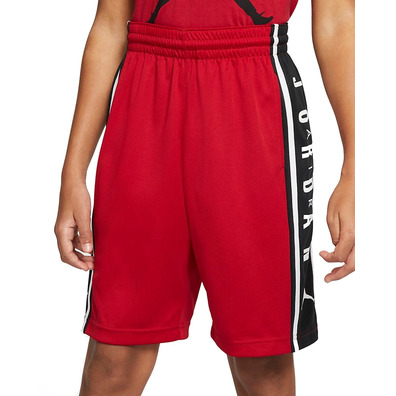 Jordan Kids Air HBR BasketBall Short "Gym Red"