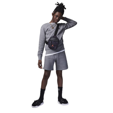 Jordan Kids MJ Essentials Crew Neck Sweatshirt "Carbon"
