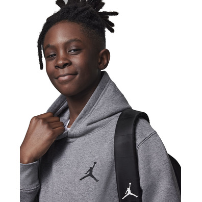 Jordan Kids MJ Essentials Pullover Hoodie "Carbon Heather"