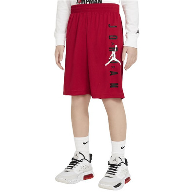 Jordan Kids Vert Mesh Short "Gym Red"