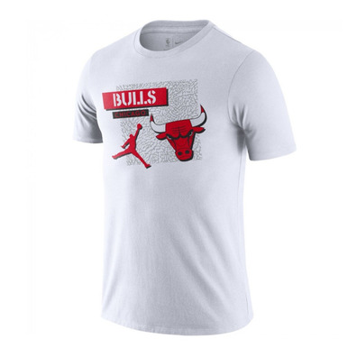 Jordan NBA Chicago Bulls Dri-FIT T-shirt "White"