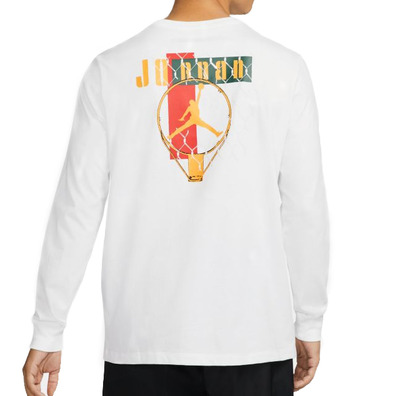 Jordan Sport DNA Long-Sleeve T-Shirt "White""