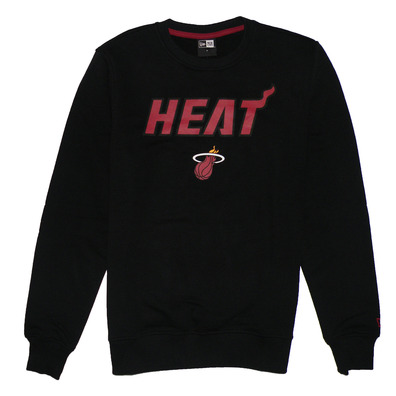 New Era NBA Miami Heat BLK Tip Off Sweatshirt