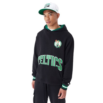 New Era NBA Boston Celtics Arch Graphic Oversized Pullover Hoodie