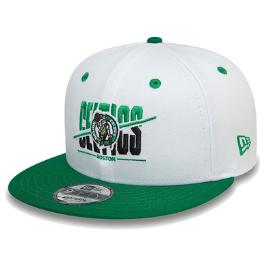 New Era NBA Boston Celtics Crown White 9FIFTY Snapback Cap