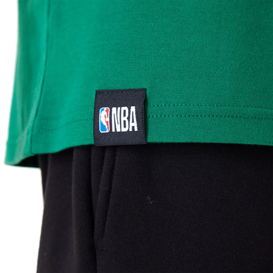 New Era NBA Boston Celtics Large Wordmark Oversized T-Shirt