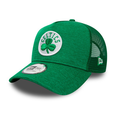 New Era NBA Boston Celtics Shadow Tech  A-Frame Trucker Cap