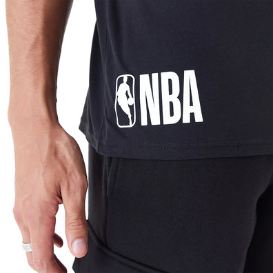 New Era NBA Brooklyn Nets All Over Print Infill Oversized T-Shirt