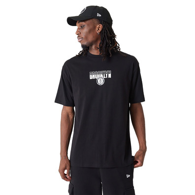New Era NBA Brooklyn Nets Graphic Oversized T-Shirt