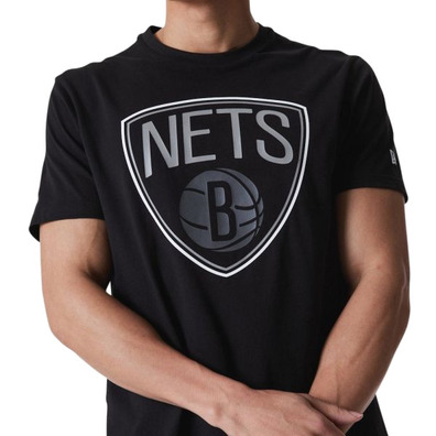 New Era NBA Brooklyn Nets Outline Tee "Black"