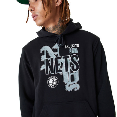 New Era NBA Brooklyn Nets Team Graphic Hoodie