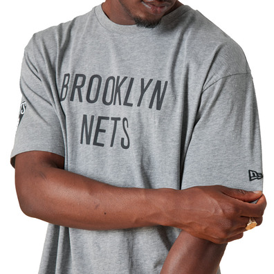 New Era NBA Brooklyn Nets Wordmark Logo T-Shirt