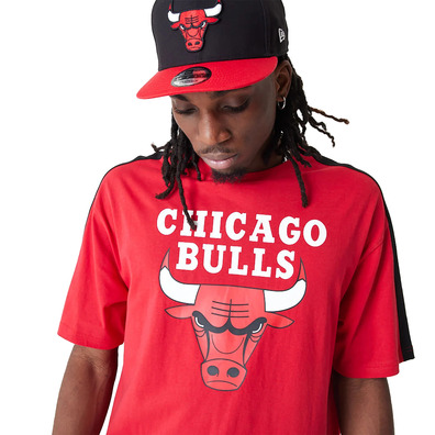 New Era NBA Chicago Bulls Colour Block Oversized T-Shirt