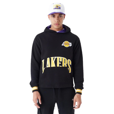 New Era NBA L.A Lakers Arch Graphic Oversized Pullover Hoodie
