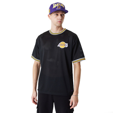 New Era NBA L.A LAkers Lifestyle Mesh Oversized T-Shirt
