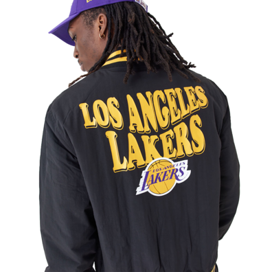 New Era NBA L.A Lakers Script Bomber Jacket