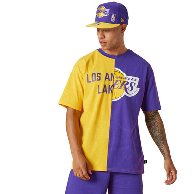 New Era NBA L.A Lakers Split Graphic T-shirt