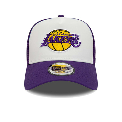 New Era NBA L.A Lakers Team Colour A-Frame Trucker Cap "Purple"