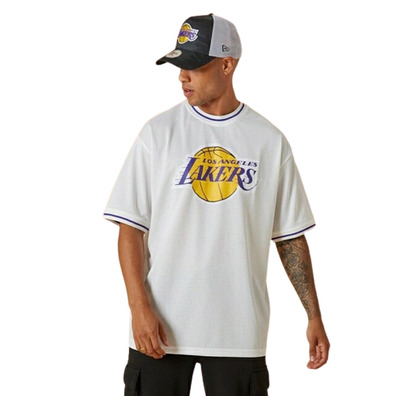 New Era NBA L.A Lakers Team Logo Oversize Mesh Tee