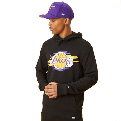 New Era NBA L.A Lakers Tear Logo Hoodie "Black "