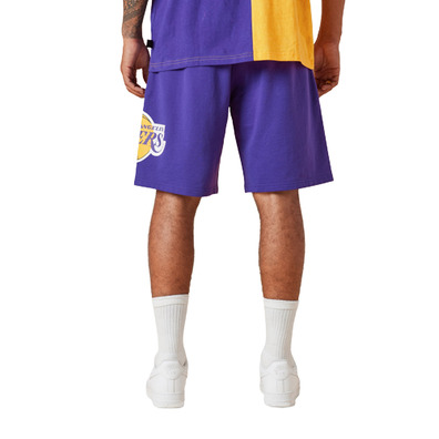 New Era NBA LA Lakers Washed Team Logo Short "Purple"