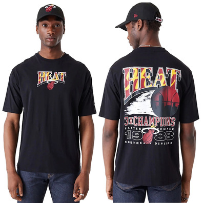 New Era NBA Miami Heat Championship Oversized T-Shirt