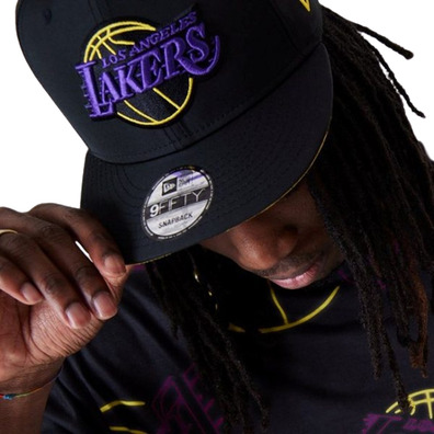 New Era NBA Neon Pack L.A. Lakers 9Fifty Snapback Cap
