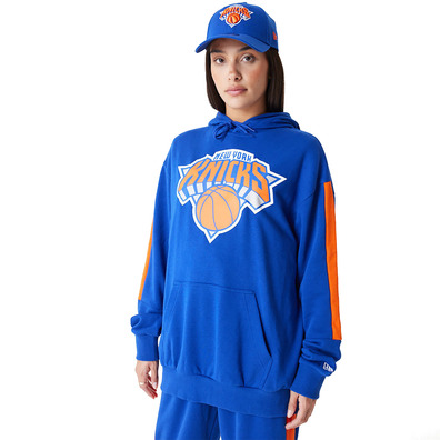 New Era NBA New York Knicks Colour Block Pullover Hoodie