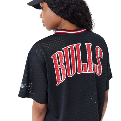 New Era NBA Team Chicago Bulls Womens Mesh Dress T-shirt