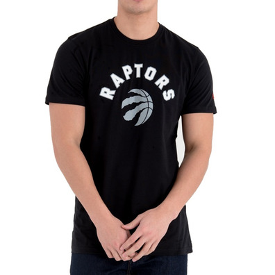 New Era Team Logo Toronto Raptors Tee "Black"