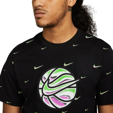 Nike Swoosh Ball Men's Basketball T-Shirt "Black"