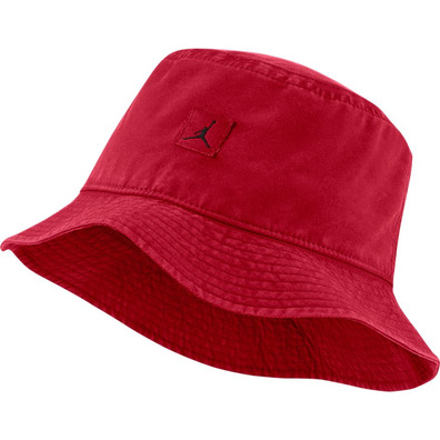 Jordan Jumpman Washed Bucket Cap "Gym Red"