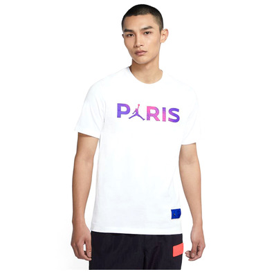 Paris Saint-Germain Wordmark Men's T-Shirt "White"